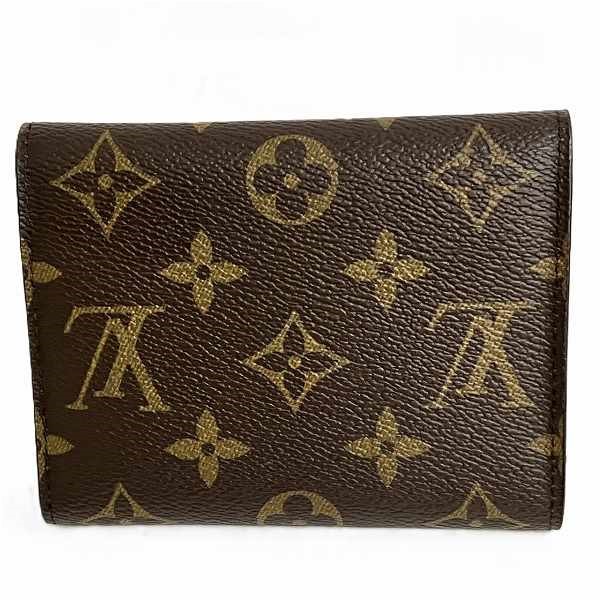 ルイヴィトン Louis Vuitton モノグラム ポルトフォイユヴィクトリーヌ M41938 フューシャ 3つ折り財布 レディース  【中古】｜激安アクセサリー通販のワンダープライス