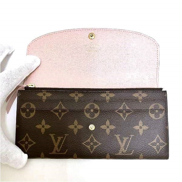 10%OFF】ルイヴィトン Louis Vuitton モノグラム ポルトフォイユ エミリー M61289 長財布 レディース  【中古】｜激安アクセサリー通販のワンダープライス