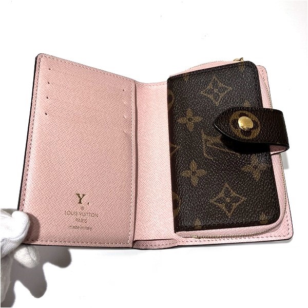 5%OFF】ルイヴィトン Louis Vuitton モノグラム ポルトフォイユ.ジュリエットローズバレリーヌ M80973 2つ折り財布 レディース  【中古】｜激安アクセサリー通販のワンダープライス