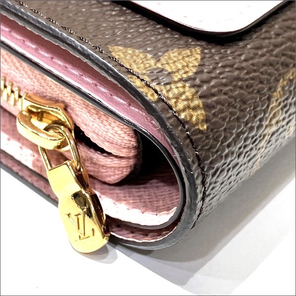 5%OFF】ルイヴィトン Louis Vuitton モノグラム ポルトフォイユ.ジュリエットローズバレリーヌ M80973 2つ折り財布 レディース  【中古】｜激安アクセサリー通販のワンダープライス