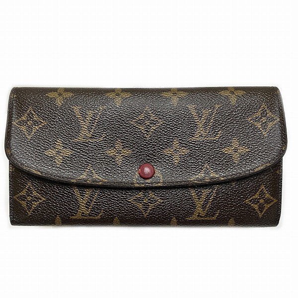 5%OFF】ルイヴィトン Louis Vuitton モノグラム ポルトフォイユエミリー M60697 長財布 2つ折り財布 レディース  【中古】｜激安アクセサリー通販のワンダープライス