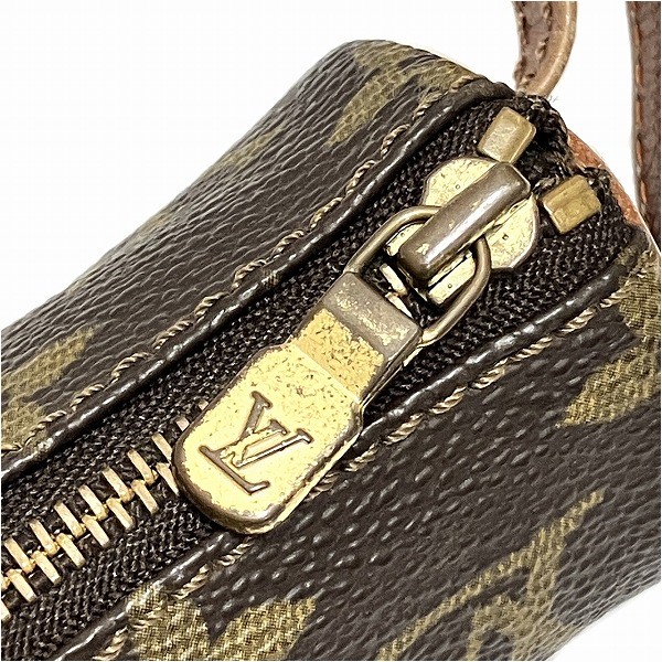 10%OFF】ルイヴィトン Louis Vuitton モノグラム エテュイトロワボールドゥ M58249 ゴルフ ゴルフボールケース ブランド小物  ポーチ ユニセックス 【中古】｜激安アクセサリー通販のワンダープライス