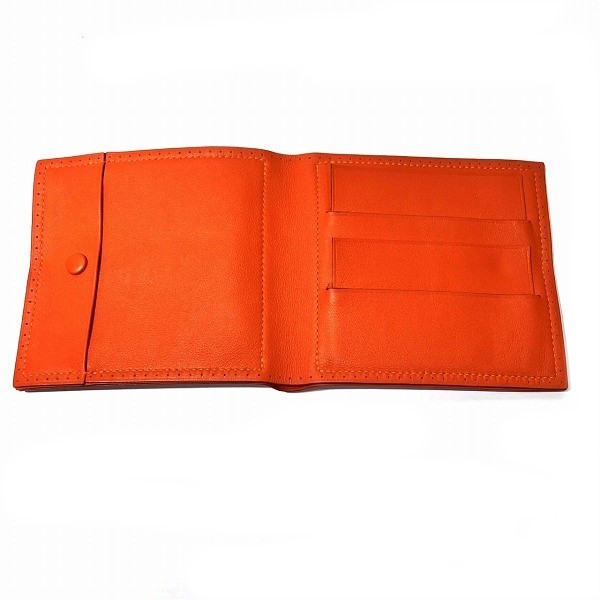 10%OFF】エルメス Hermes フレックス オレンジ 長財布 2つ折り財布 レディース 【中古】｜激安アクセサリー通販のワンダープライス