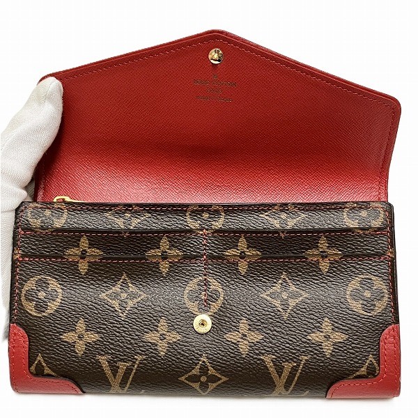 10%OFF】ルイヴィトン Louis Vuitton モノグラム ポルトフォイユ サラ レティーロ M61184 長財布 2つ折り財布 レディース  【中古】｜激安アクセサリー通販のワンダープライス