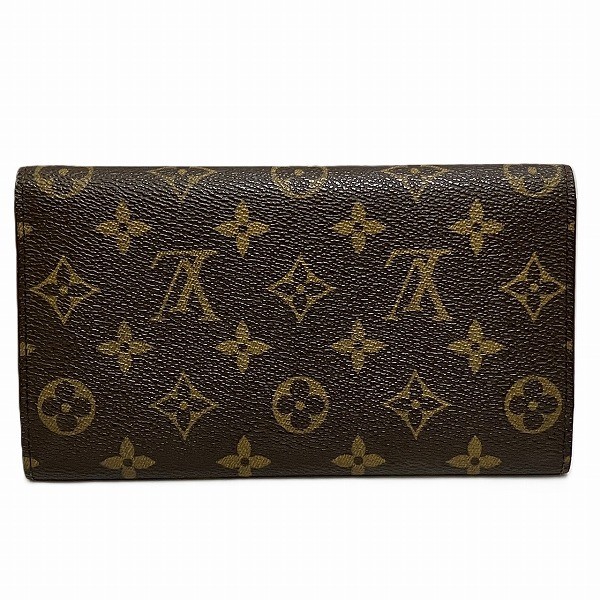 5%OFF】ルイヴィトン Louis Vuitton モノグラム ポルトトレゾール インターナショナル M61215 長財布 3つ折り財布  ユニセックス 【中古】｜激安アクセサリー通販のワンダープライス