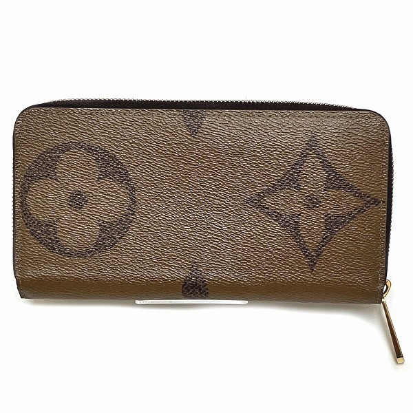 5%OFF】ルイヴィトン Louis Vuitton モノグラムジャイアントリバース ジッピーウォレット M69353 長財布 ユニセックス  【中古】｜激安アクセサリー通販のワンダープライス