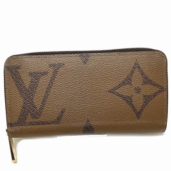 5%OFF】ルイヴィトン Louis Vuitton モノグラムジャイアントリバース ジッピーウォレット M69353 長財布 ユニセックス  【中古】｜激安アクセサリー通販のワンダープライス