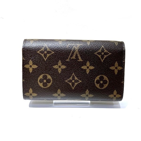 10%OFF】ルイヴィトン Louis Vuitton モノグラム ポルトモネ ビエトレゾール M61730 2つ折り財布 レディース  【中古】｜激安アクセサリー通販のワンダープライス