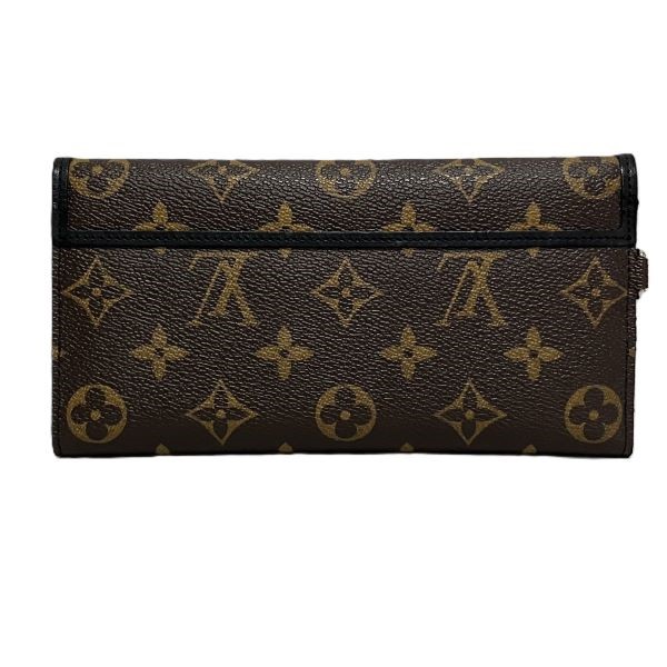 5%OFF】ルイヴィトン Louis Vuitton モノグラムマカサー ポルトフォイユロン M60168 ウォレットチェーン付 長財布 ユニセックス  【中古】｜激安アクセサリー通販のワンダープライス