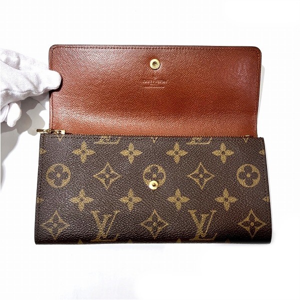 10%OFF】ルイヴィトン Louis Vuitton モノグラム ポシェット ポルトモネ クレディ(旧型) M61723 財布 長財布 ユニセックス  【中古】｜激安アクセサリー通販のワンダープライス