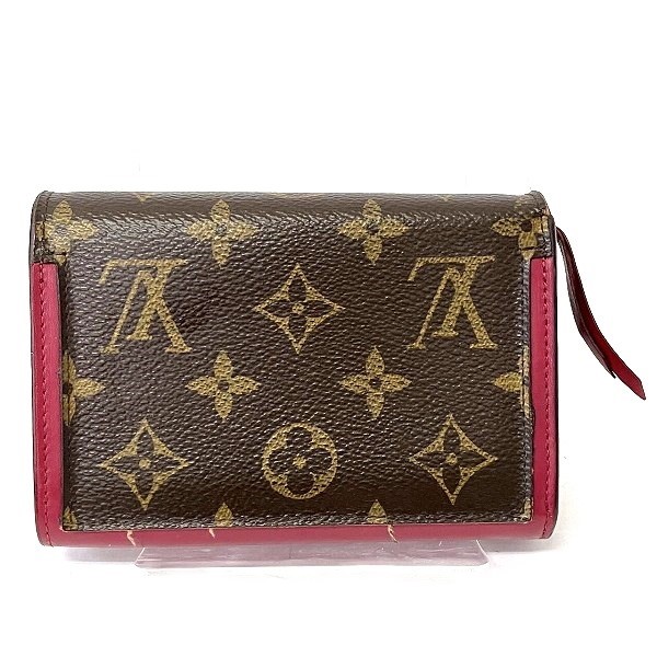 5%OFF】ルイヴィトン Louis Vuitton モノグラム ポルトフォイユ・フロール M64588 2つ折り財布 レディース  【中古】｜激安アクセサリー通販のワンダープライス