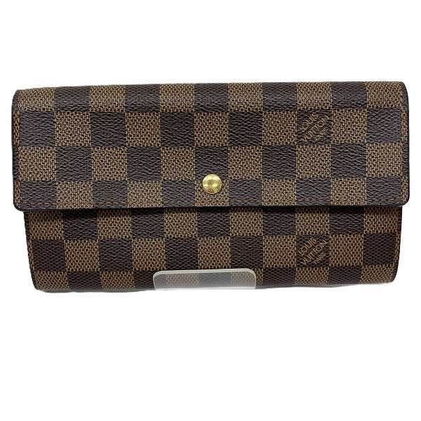 5%OFF】ルイヴィトン Louis Vuitton ダミエ ポルトフォイユ サラ 旧型 N61726 財布 2つ折り財布 レディース  【中古】｜激安アクセサリー通販のワンダープライス