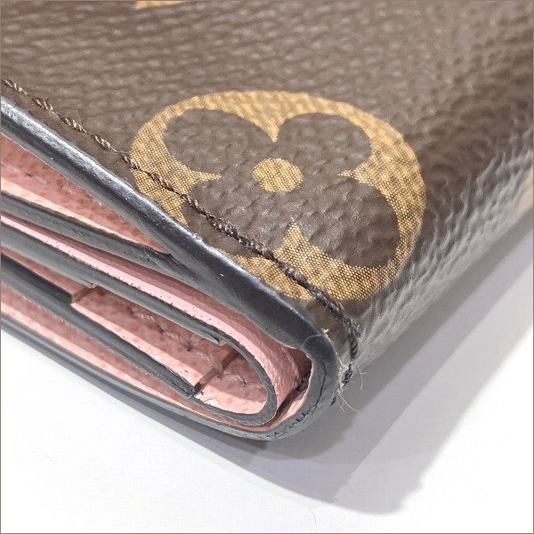 5%OFF】ルイヴィトン Louis Vuitton モノグラム ポルトフォイユ ゾエ M62933 ローズ バレリーヌ 3つ折り財布 レディース  【中古】｜激安アクセサリー通販のワンダープライス