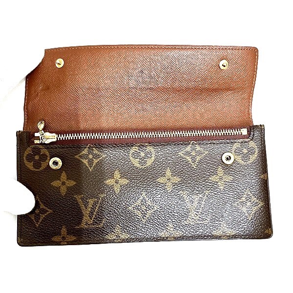 10%OFF】ルイヴィトン Louis Vuitton モノグラム ポルトフォイユ アコルディオン M58008 チェーンウォレット 長財布 2つ折り 財布 メンズ 【中古】｜激安アクセサリー通販のワンダープライス