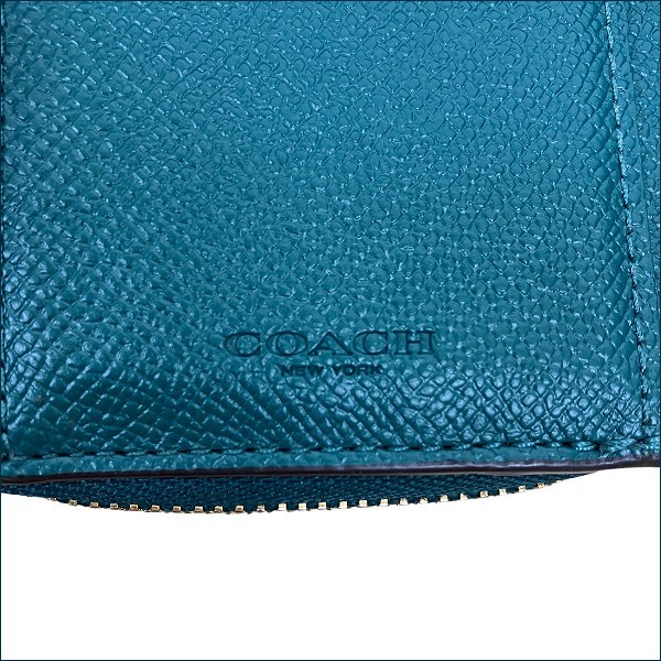 5%OFF】コーチ COACH クロスグレイン スモールウォレット F37968 財布