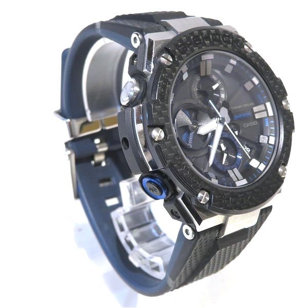 カシオ G-SHOCK GST-B100XA-1AJF ソーラー モバイルリンク カーボンベゼル 時計 腕時計 メンズ  【中古】｜激安アクセサリー通販のワンダープライス