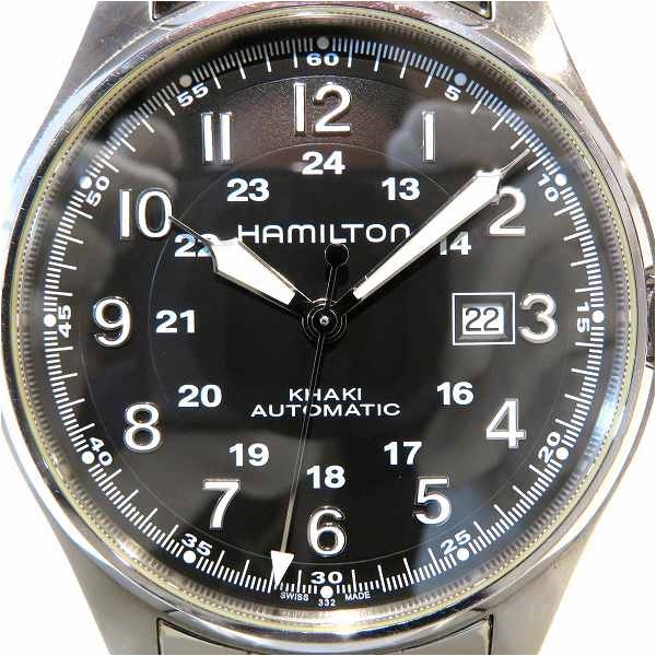 HAMILTON◇KHAKI FIELD AUTOMATIC/自動巻腕時計/アナログ/h706250