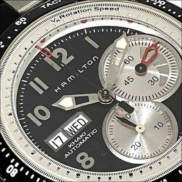 ハミルトン カーキ タキマイラー クロノグラフ H717260 自動巻 時計 ...