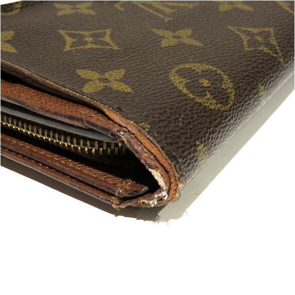 ルイヴィトン Louis Vuitton モノグラム ポルトモネビエ トレゾール M61730 財布 2つ折り財布 ユニセックス 【中古】 -  Thebuildteam