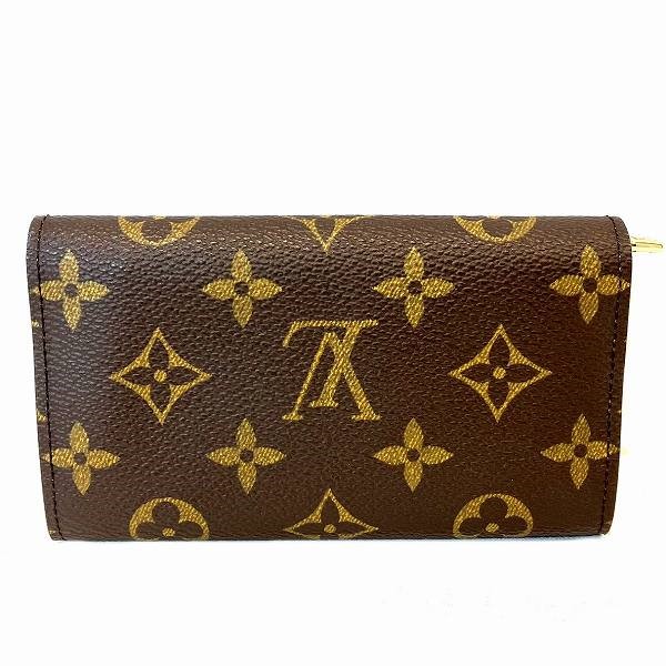 ルイヴィトン Louis Vuitton モノグラム ポルトモネジップ M61735 財布 2つ折り財布 ユニセックス  【中古】｜激安アクセサリー通販のワンダープライス