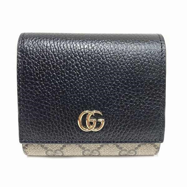 15%OFF】グッチ GUCCI GGスプリーム GGマーモント 598587 0416 2つ折り財布 レディース  【中古】｜激安アクセサリー通販のワンダープライス