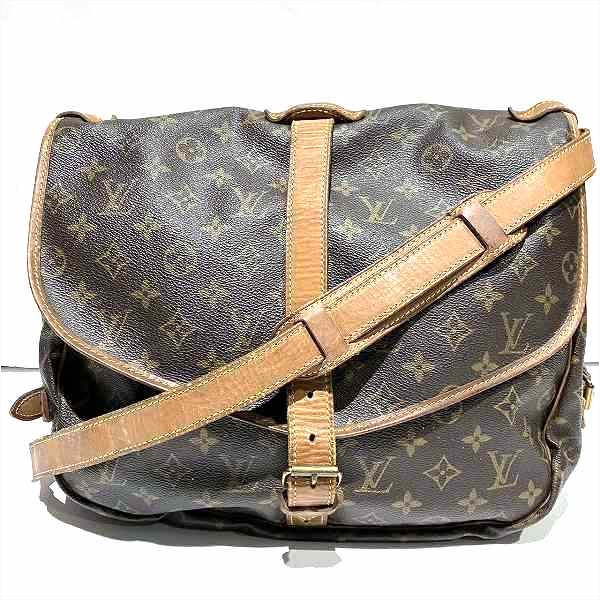 ルイヴィトン Louis Vuitton モノグラム ソミュール30 M42256 バッグ ショルダーバッグ ユニセックス  【中古】｜激安アクセサリー通販のワンダープライス