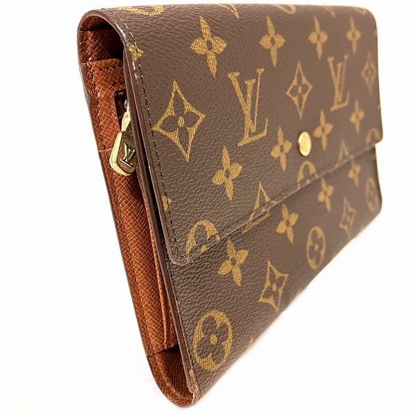 ルイヴィトン Louis Vuitton モノグラム ポシェット パスポール M60135 3つ折り財布 長財布 ユニセックス  【中古】｜激安アクセサリー通販のワンダープライス