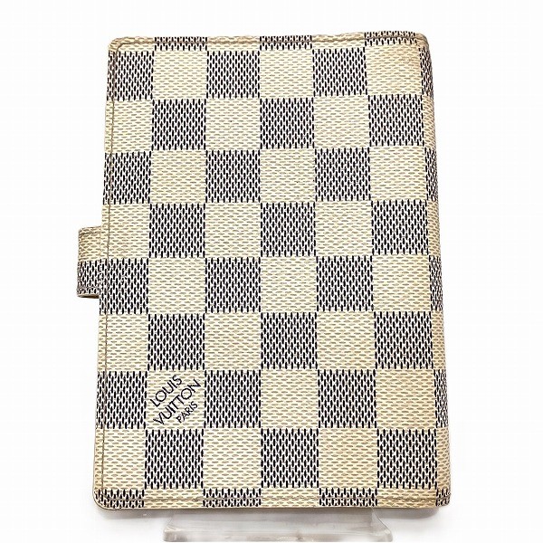 5%OFF】ルイヴィトン Louis Vuitton ダミエアズール アジェンダPM R20706 ブランド小物 手帳カバー ユニセックス  【中古】｜激安アクセサリー通販のワンダープライス