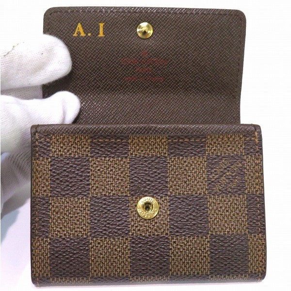 25%OFF】ルイヴィトン Louis Vuitton ダミエ ポルトモネ プラ N61930 