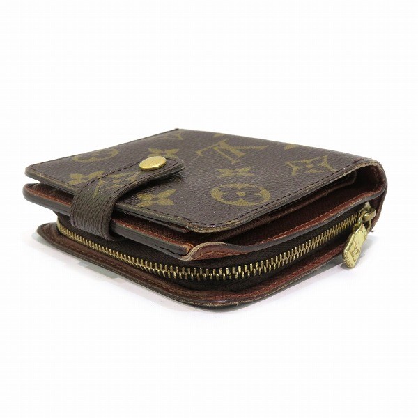 20%OFF】ルイヴィトン Louis Vuitton モノグラム コンパクトジップ M61667 2つ折り財布 ユニセックス  【中古】｜激安アクセサリー通販のワンダープライス