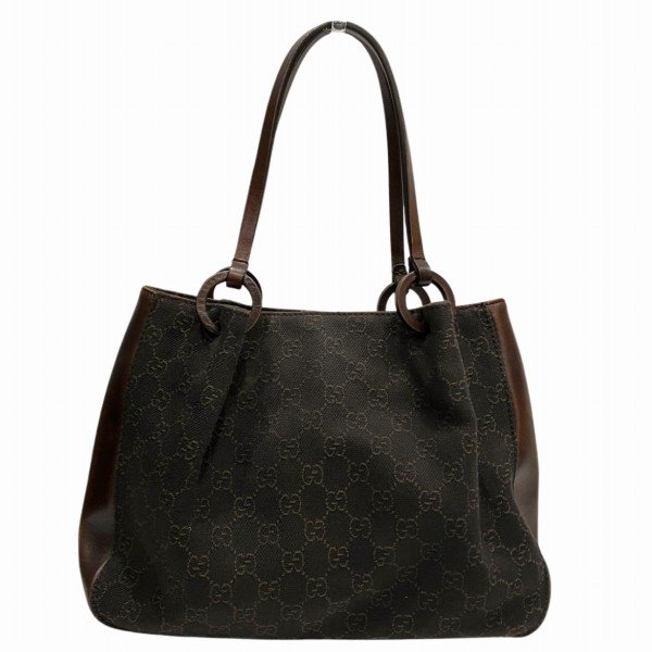 5%OFF】グッチ GUCCI GGキャンバス 101919 バッグ ハンドバッグ トートバッグ レディース  【中古】｜激安アクセサリー通販のワンダープライス