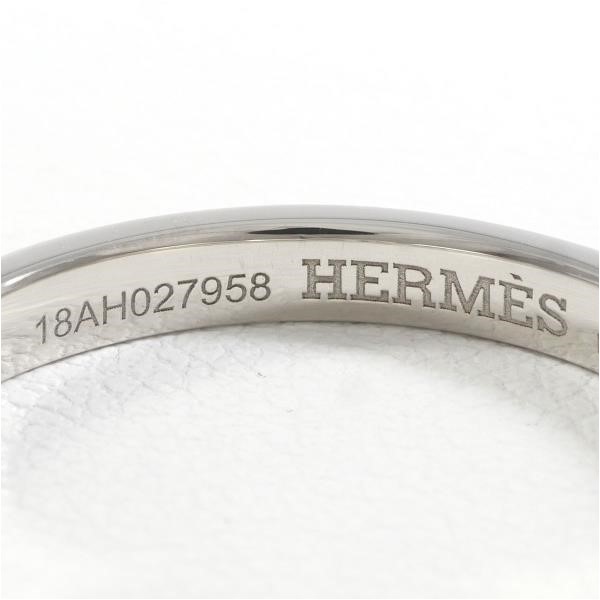 HERMES エルメス エヴァーシェーヌダンクル PT950 リング 指輪 17.5号 箱 総重量約3.6g  美品 送料無料☆0204