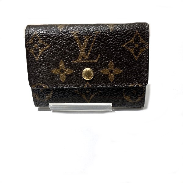 ルイヴィトン Louis Vuitton モノグラム ポルトモネ プラ M61930 コインケース 小銭入れ ユニセックス 財布  【中古】｜激安アクセサリー通販のワンダープライス