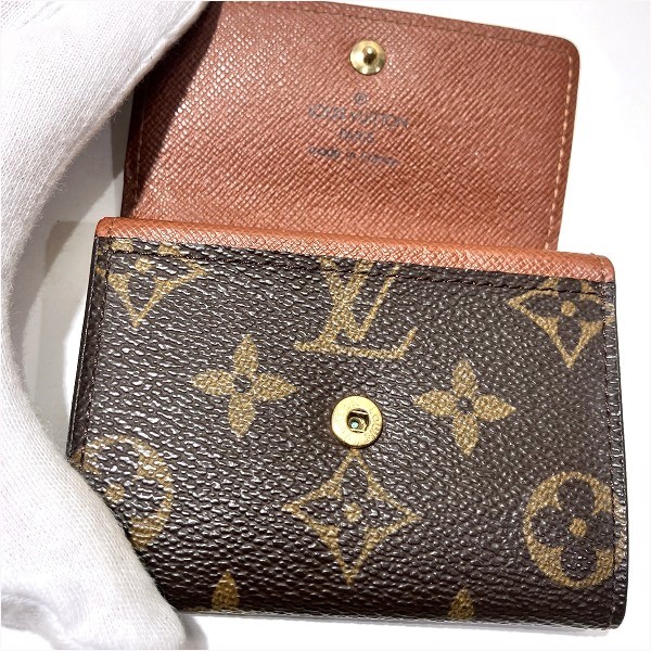 ルイヴィトン Louis Vuitton モノグラム ポルトモネ プラ M61930 コインケース 小銭入れ ユニセックス 財布  【中古】｜激安アクセサリー通販のワンダープライス