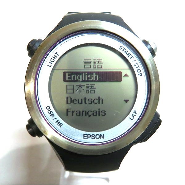 EPSON SF810V　エプソン　GPSランニングウォッチ