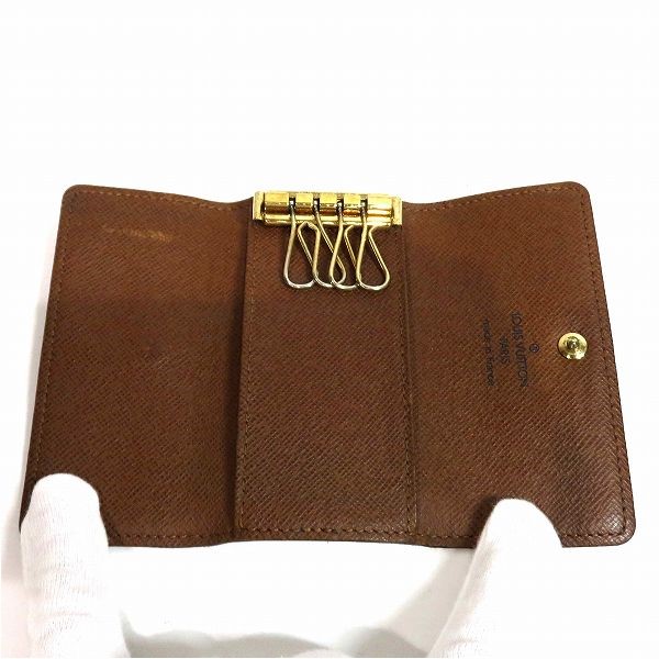 20%OFF】ルイヴィトン Louis Vuitton モノグラム ミュルティクレ4 M62631 ブランド小物 キーケース ユニセックス  【中古】｜激安アクセサリー通販のワンダープライス