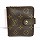 ルイヴィトン Louis Vuitton モノグラム コンパクトジップ M61667 2つ折り財布 ユニセックス 【中古】