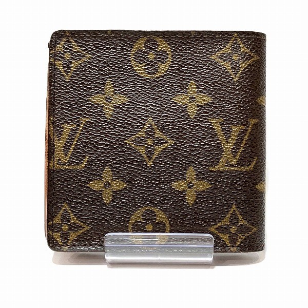 ルイヴィトン Louis Vuitton モノグラム ポルトフォイユマルコ M61675 2つ折り財布 ユニセックス  【中古】｜激安アクセサリー通販のワンダープライス