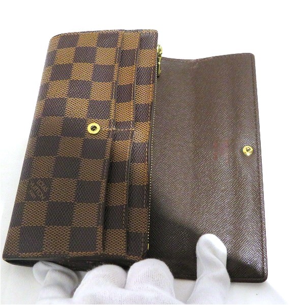 ルイヴィトン Louis Vuitton ダミエ ポルトフォイユ サラ N61734 長