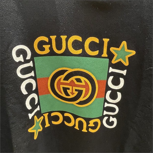 35%OFF】グッチ GUCCI 610144 ブラック系 L(175/96Y)サイズ GG ロゴ 