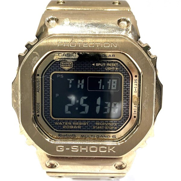 カシオ G-SHOCK GMW-B5000GD-9JF 電波ソーラー 時計 腕時計 メンズ ...