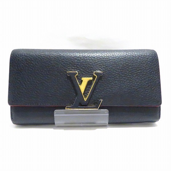 40%OFF】ルイヴィトン Louis Vuitton トリヨン ポルトフォイユ・カプシーヌ M63739 長財布 ユニセックス  【中古】｜激安アクセサリー通販のワンダープライス