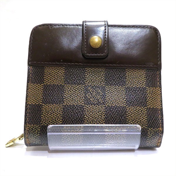 10%OFF】ルイヴィトン Louis Vuitton ダミエ コンパクトジップ N61668