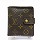 ルイヴィトン Louis Vuitton モノグラム コンパクト ジップ M61667 財布 2つ折り財布 ユニセックス 【中古】