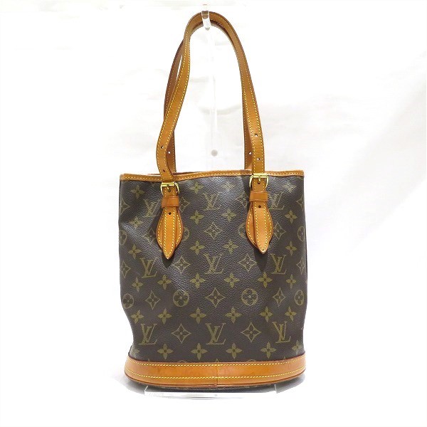 ルイヴィトン Louis Vuitton モノグラム プチバケット M42238 バッグ