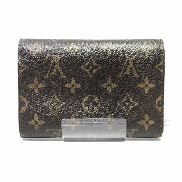 ルイヴィトン Louis Vuitton モノグラム ポルトトレゾールエテュイパピエ M61202 3つ折り財布 長財布 ユニセックス  【中古】｜激安アクセサリー通販のワンダープライス