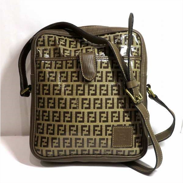 tFfB FENDI YbJ PVC obO V_[obO fB[X yÁz