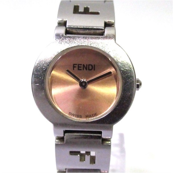 フェンディ FENDI 3050L クォーツ 時計 腕時計 レディース 【中古