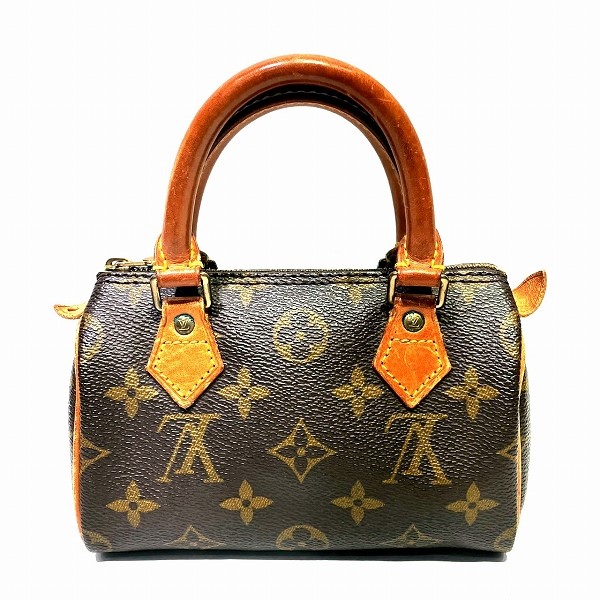 ルイヴィトン Louis Vuitton モノグラム ミニスピーディ M41534 バッグ ハンドバッグ レディース  【中古】｜激安アクセサリー通販のワンダープライス