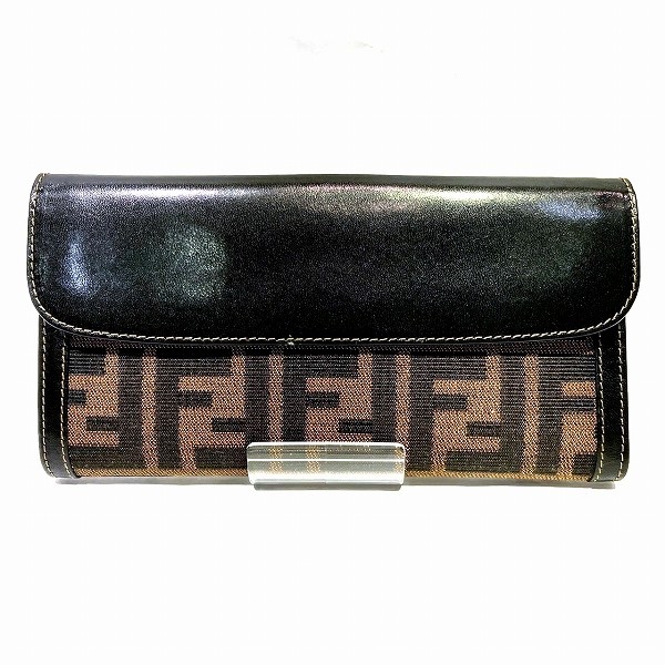 20%OFF】フェンディ FENDI ズッカ柄 2804-01339・079 長財布 2つ折り財布 レディース  【中古】｜激安アクセサリー通販のワンダープライス